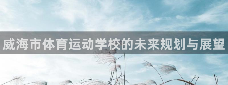 MK体育官网下载平台注册要钱吗安全吗：威海市体育运动学校的未